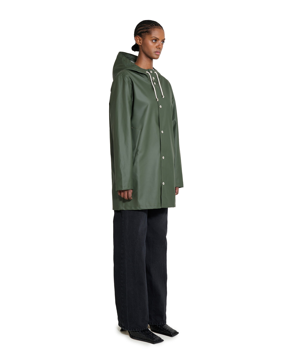 Stockholm Lightweight Raincoat Green