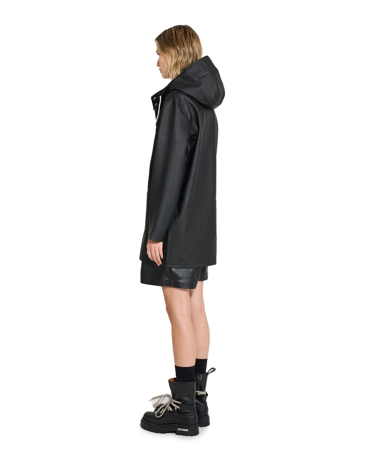 Stockholm Raincoat Black