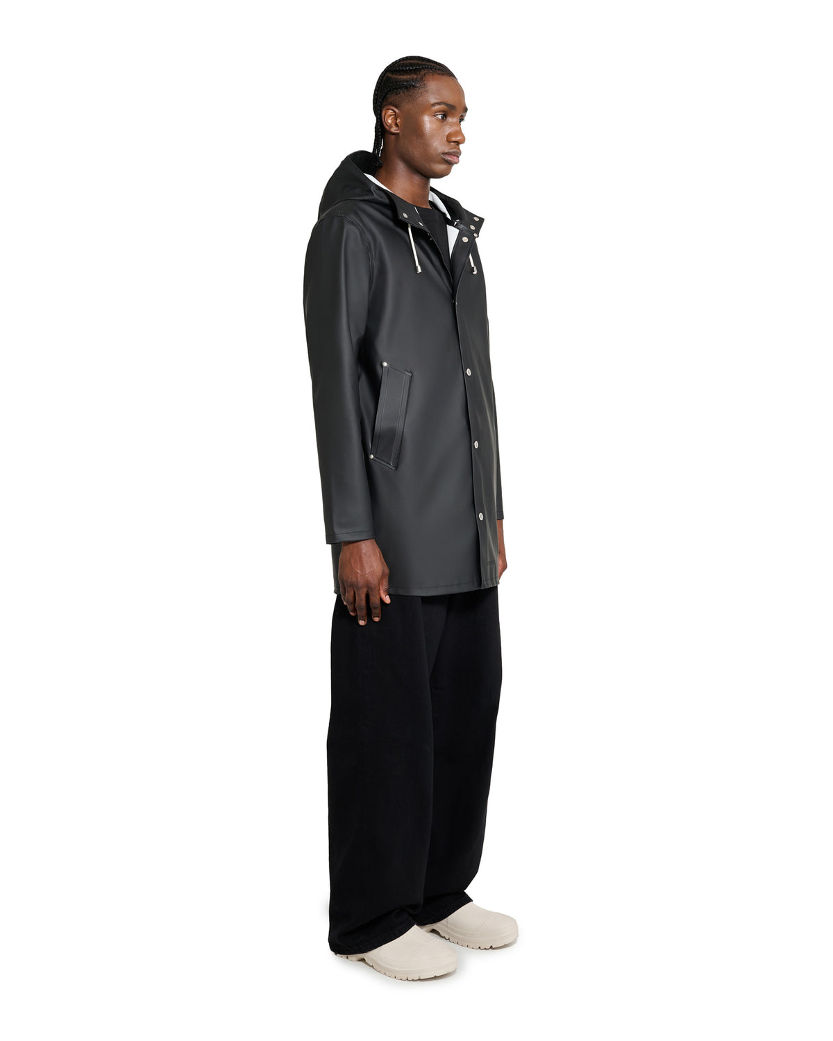 Stockholm Raincoat Black