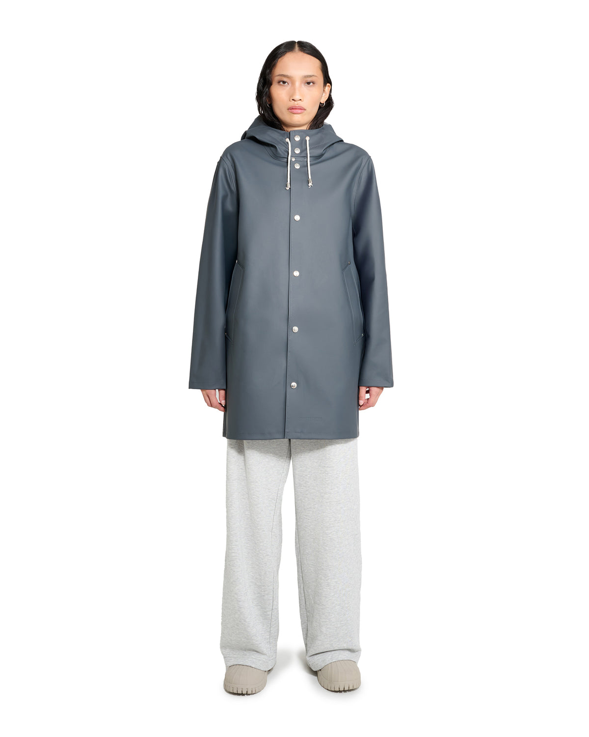 Stockholm Raincoat Charcoal
