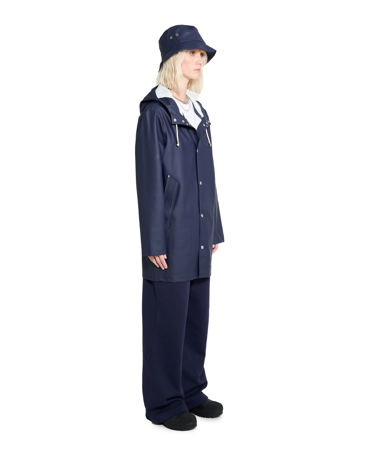 Stockholm Raincoat Navy