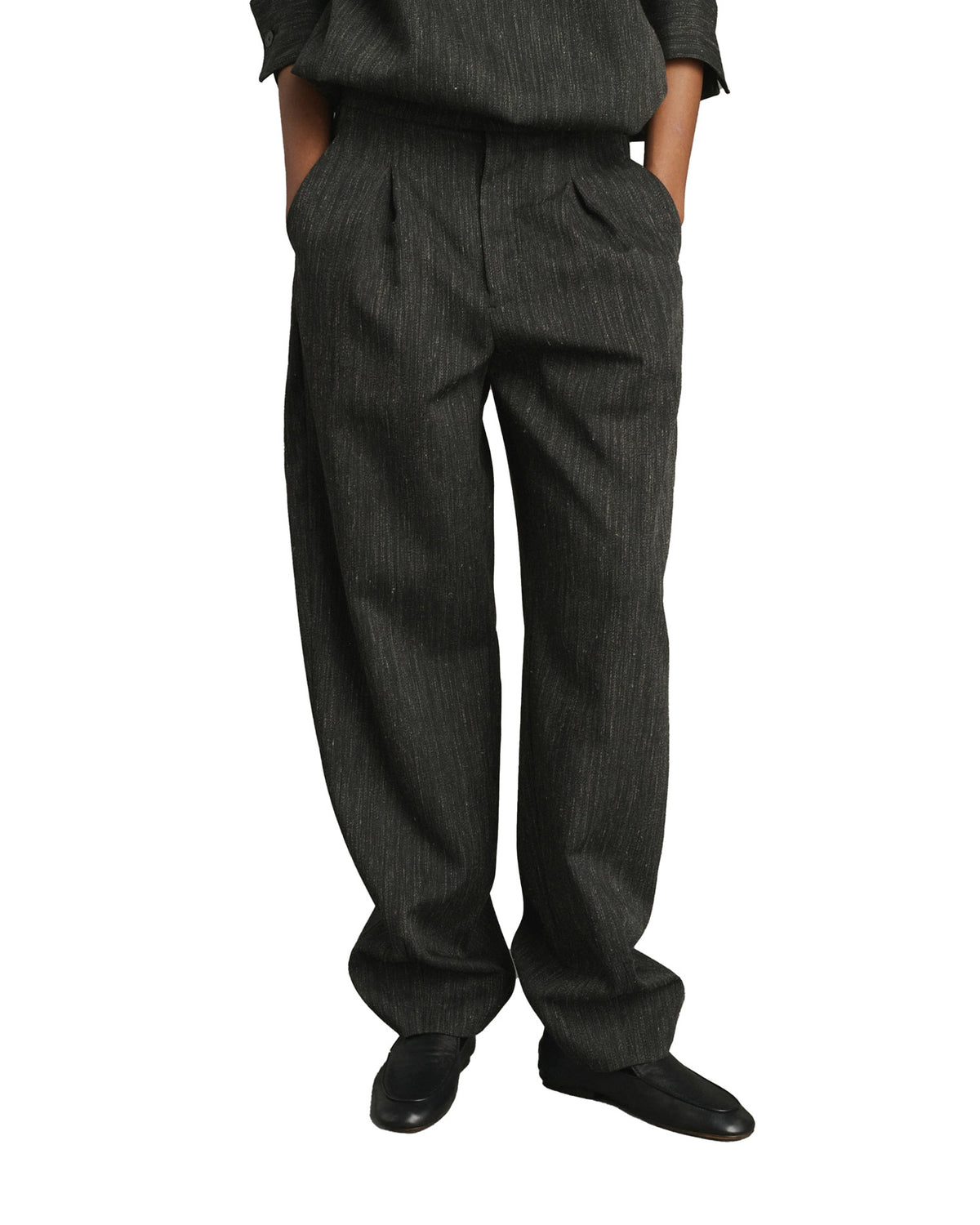 Baptiste Trousers Gris Anthracite