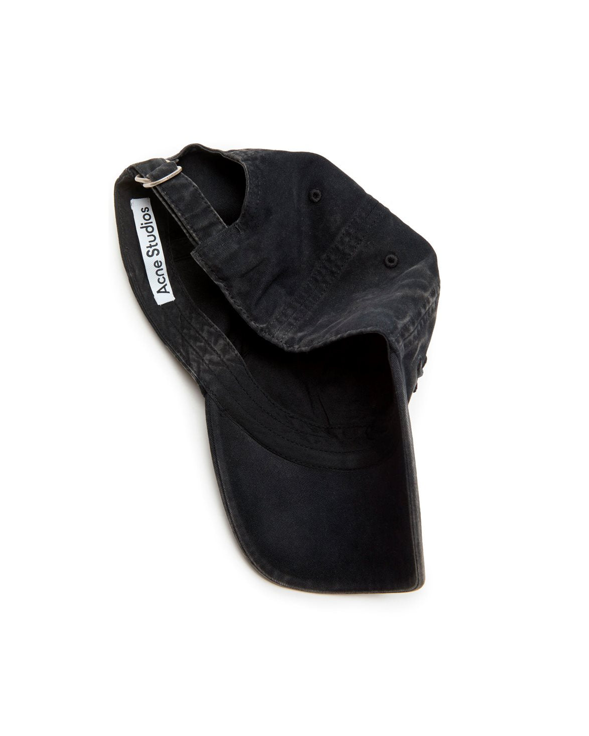 Embroidered Logo Cap Black
