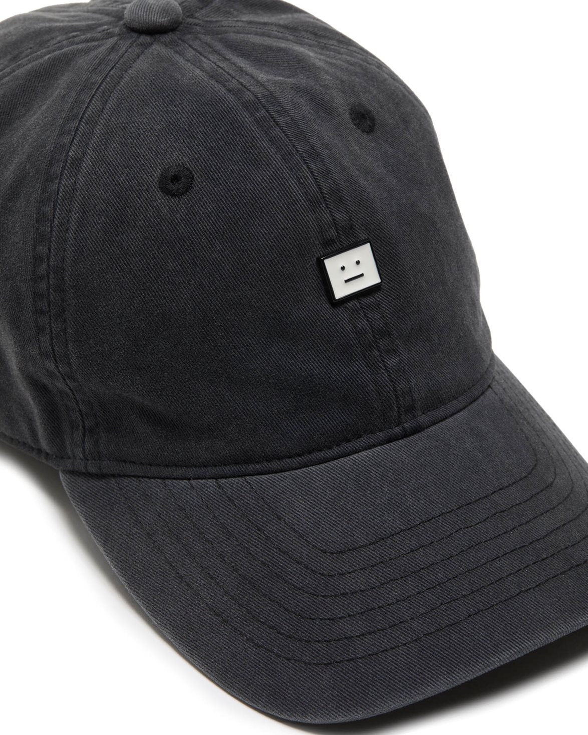 Face Stud Cap Black