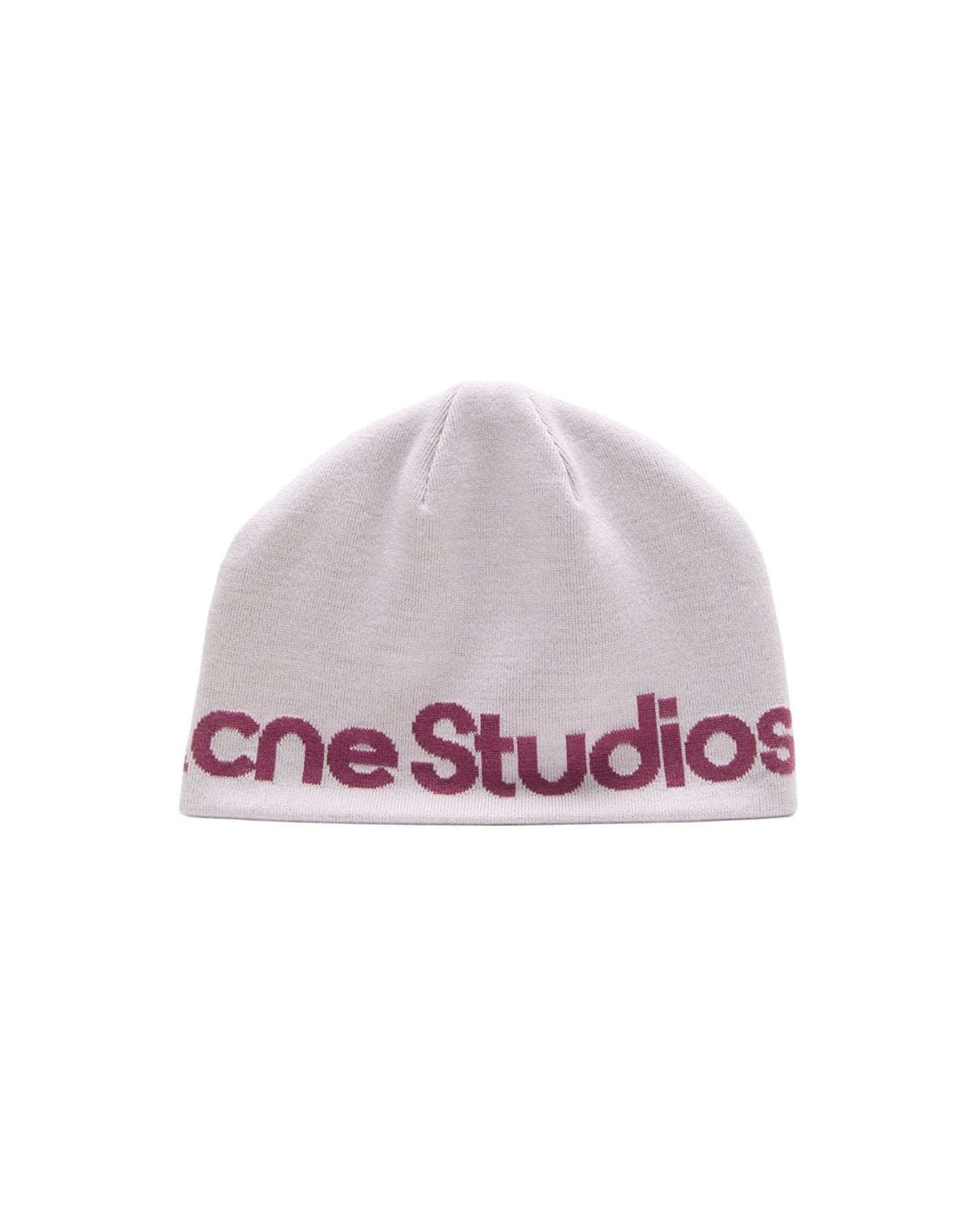 Logo Wool Beanie Pink/Purple
