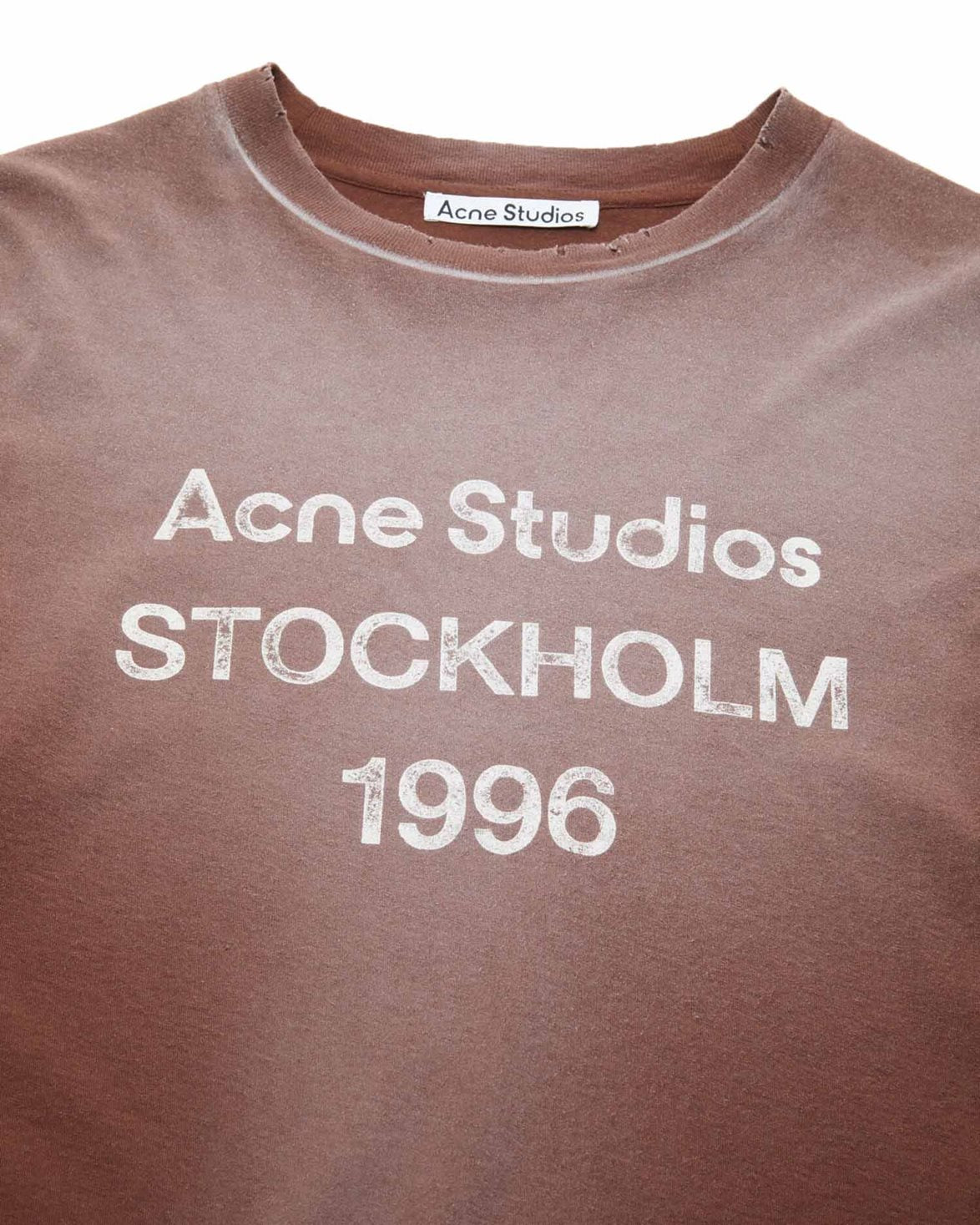Relaxed Stamp Logo T-Shirt Chocolate Brown