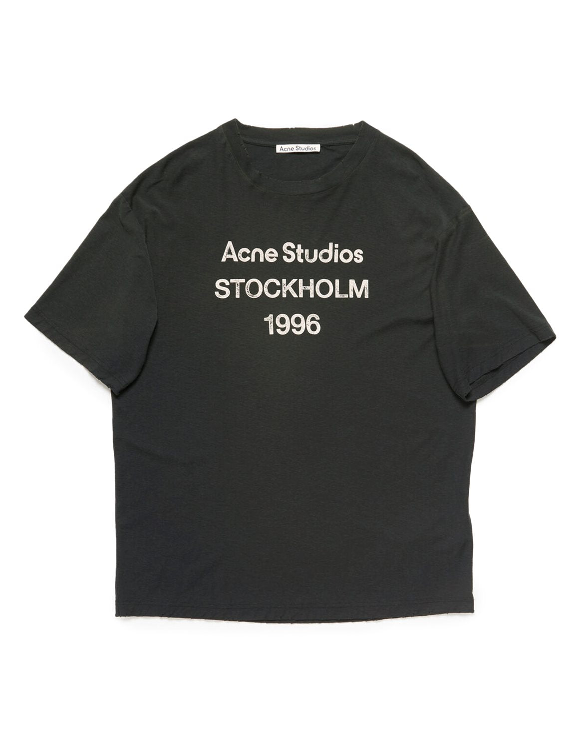 Relaxed Stamp Logo T-Shirt Faded Black