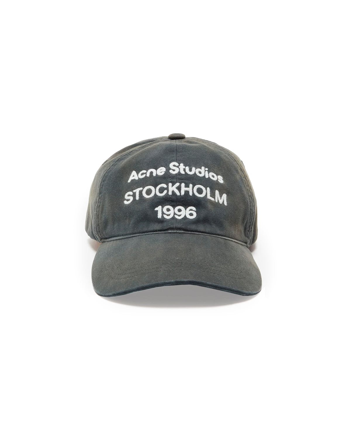 Stamp Logo Cap Faded Black
