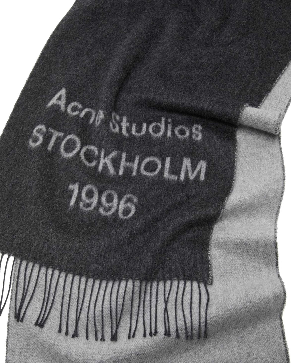 Stamp Logo Scarf Black/White