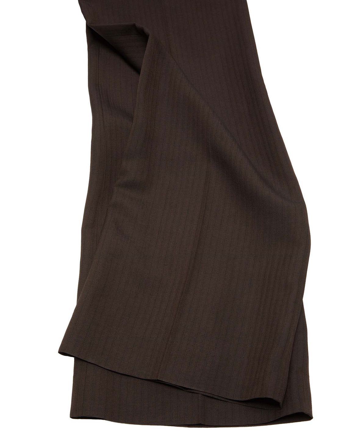 Tailored Suit Trousers Chocolate Brown