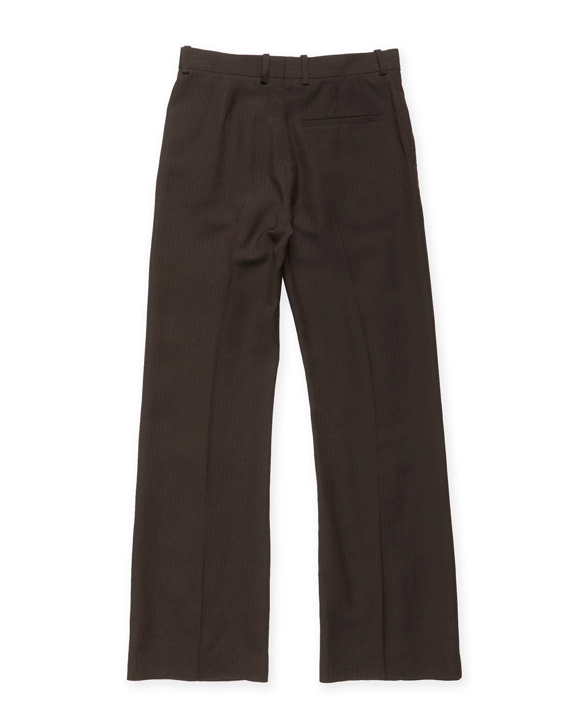 Tailored Suit Trousers Chocolate Brown
