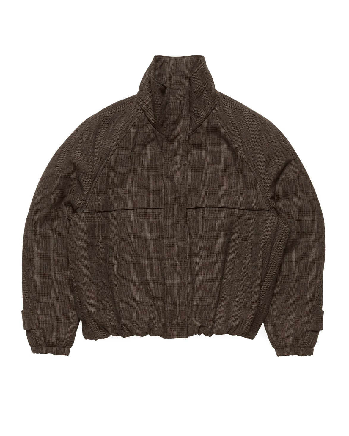 Technical Check Jacket Brown/Black