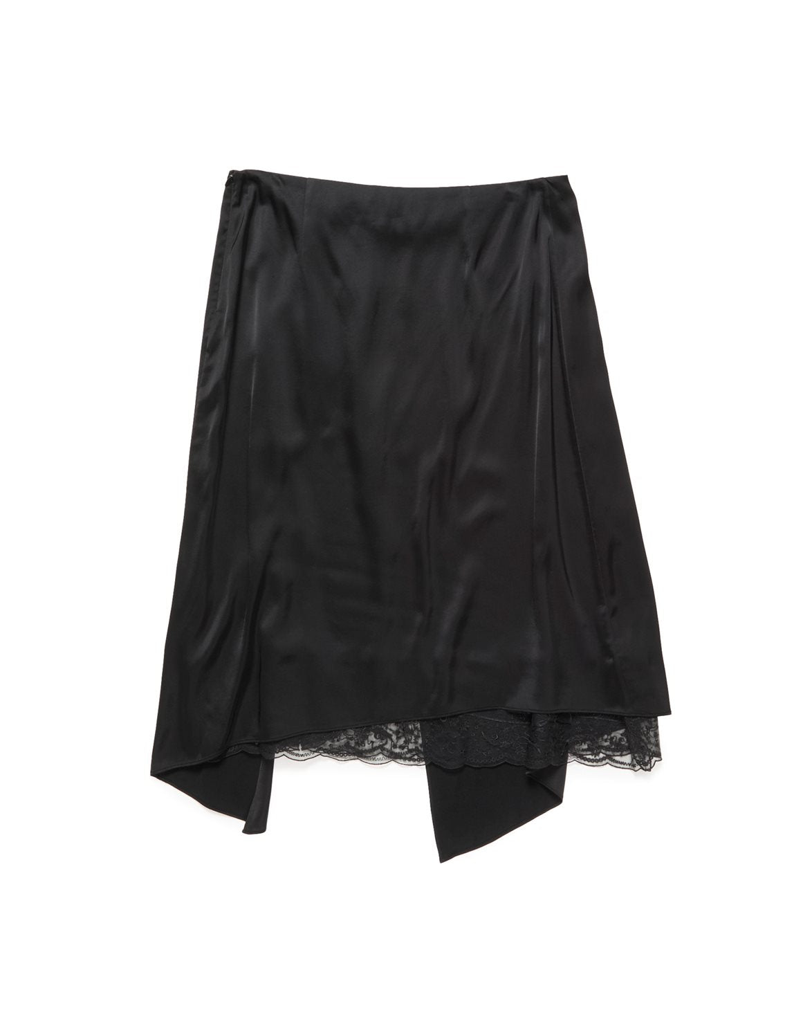 Viscose Lace Skirt Black
