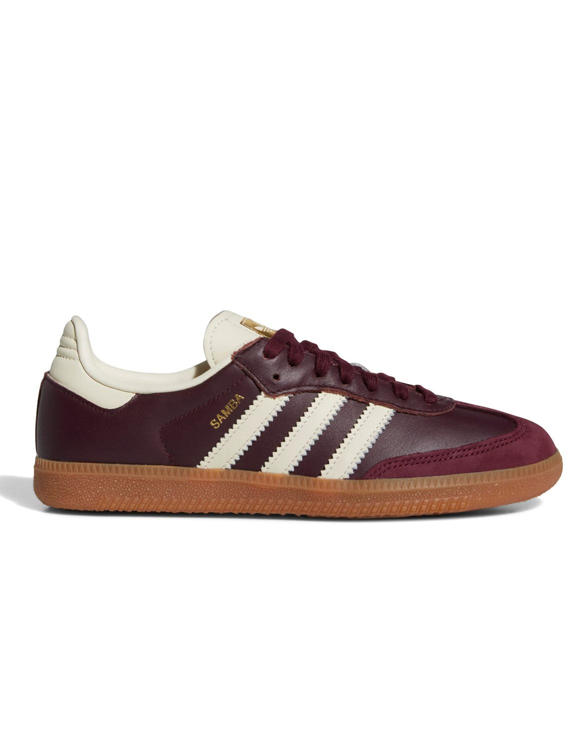 Samba Og Shoes W Maroon/Cream White/Gold Metallic