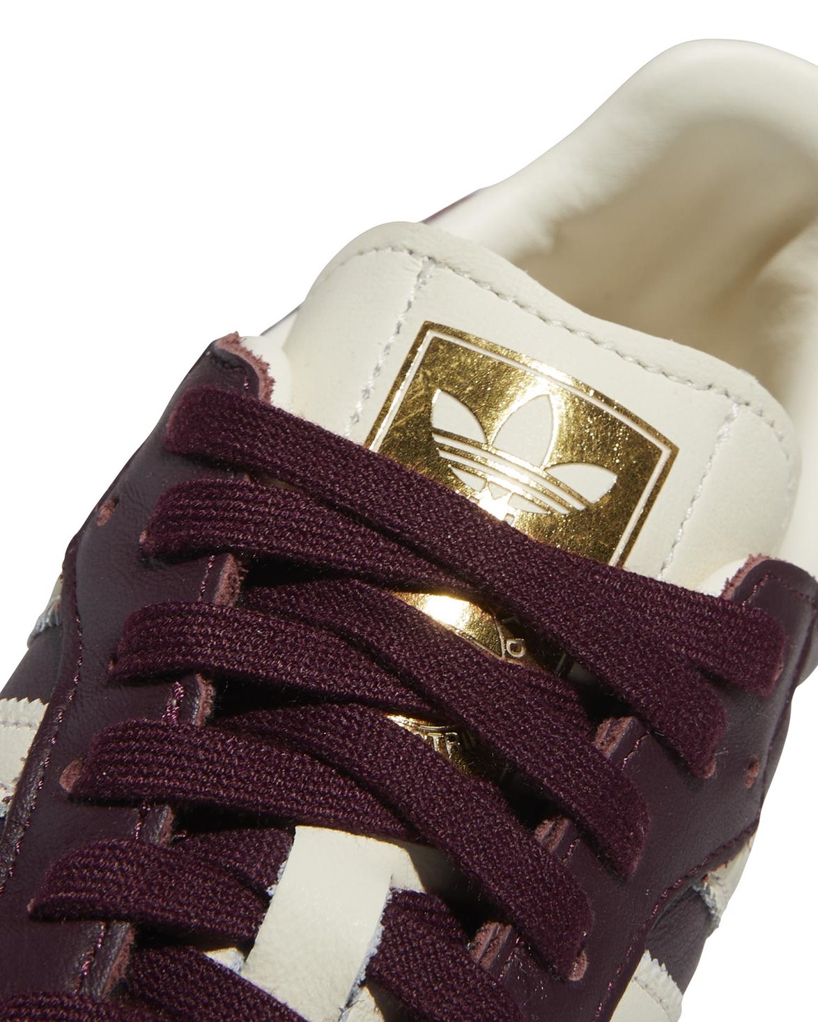 Samba Og Shoes W Maroon/Cream White/Gold Metallic