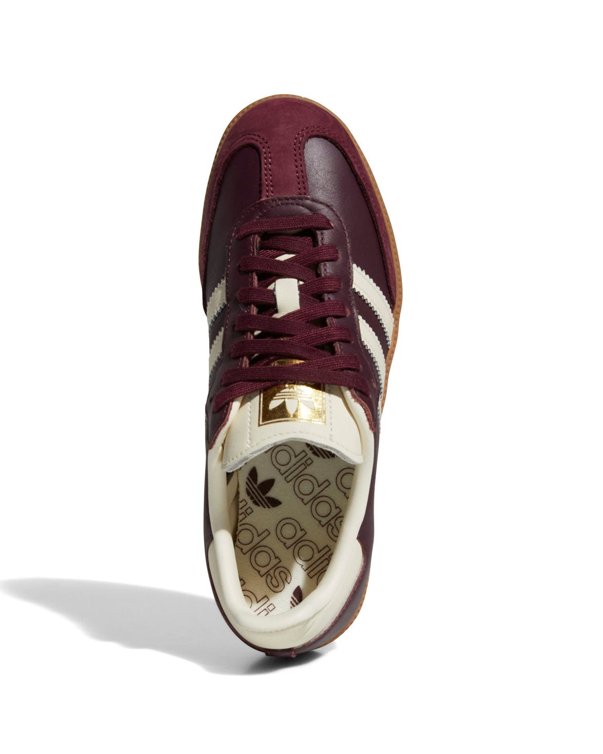 Samba Og Shoes W Maroon/Cream White/Gold Metallic
