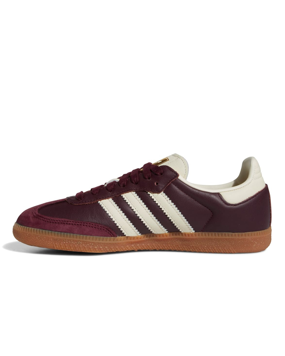 Samba Og Shoes W Maroon/Cream White/Gold Metallic