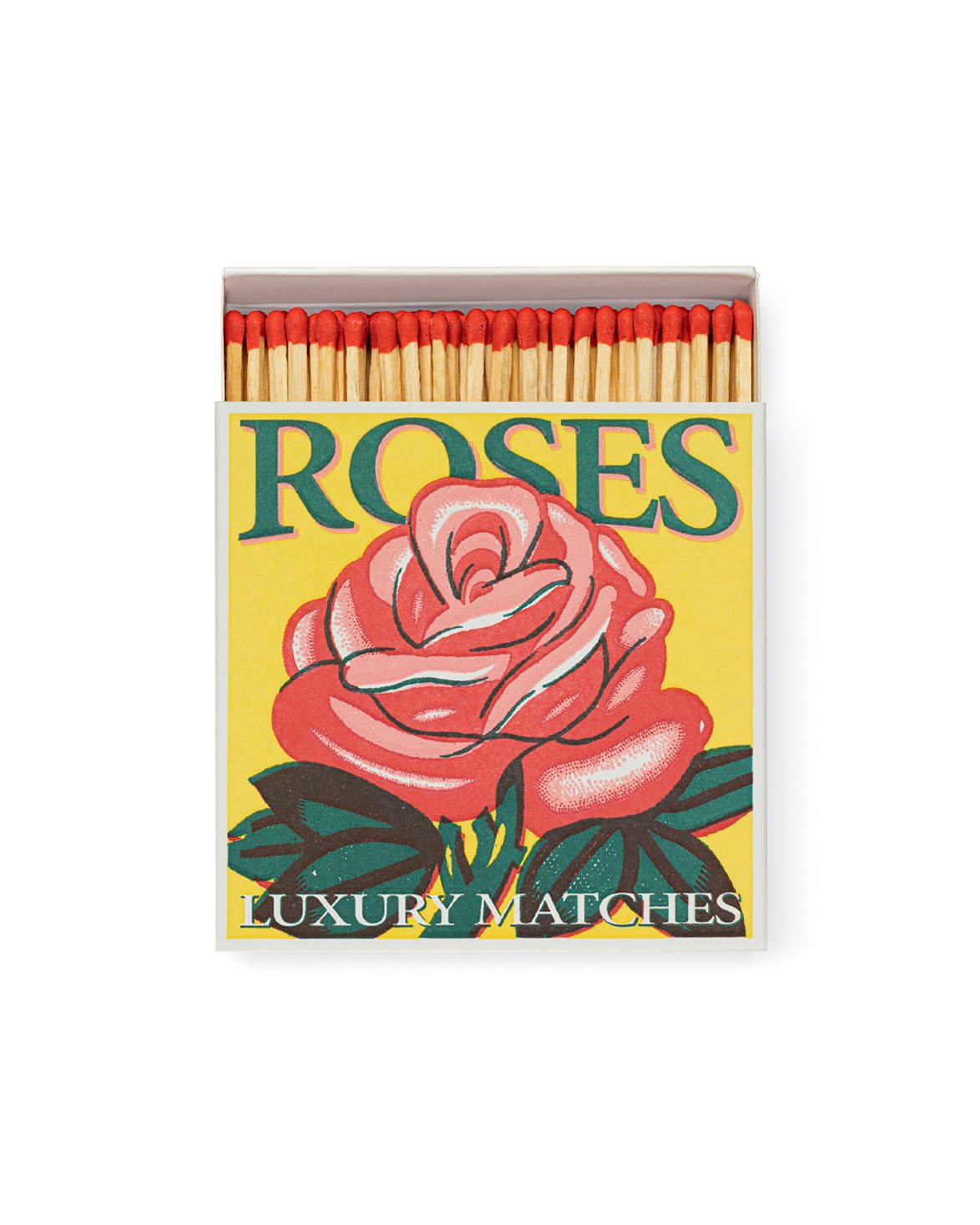 Red Rose Match Box