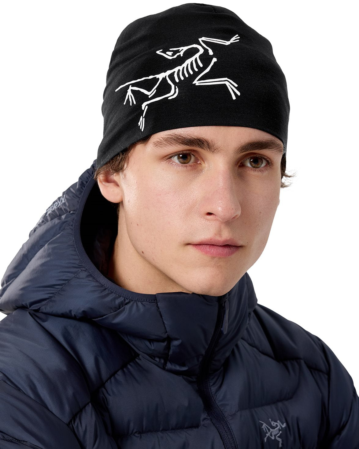 Satoro Merino Toque Black/Arctic Silk