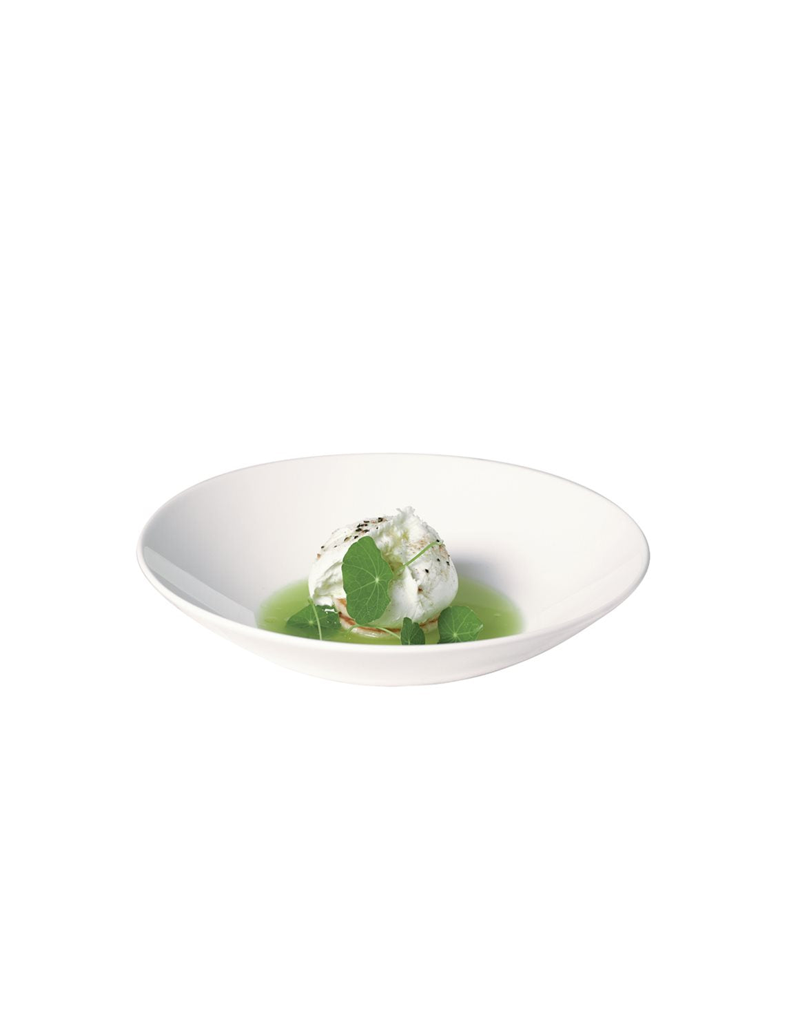 Coupe Gourmet Plate White