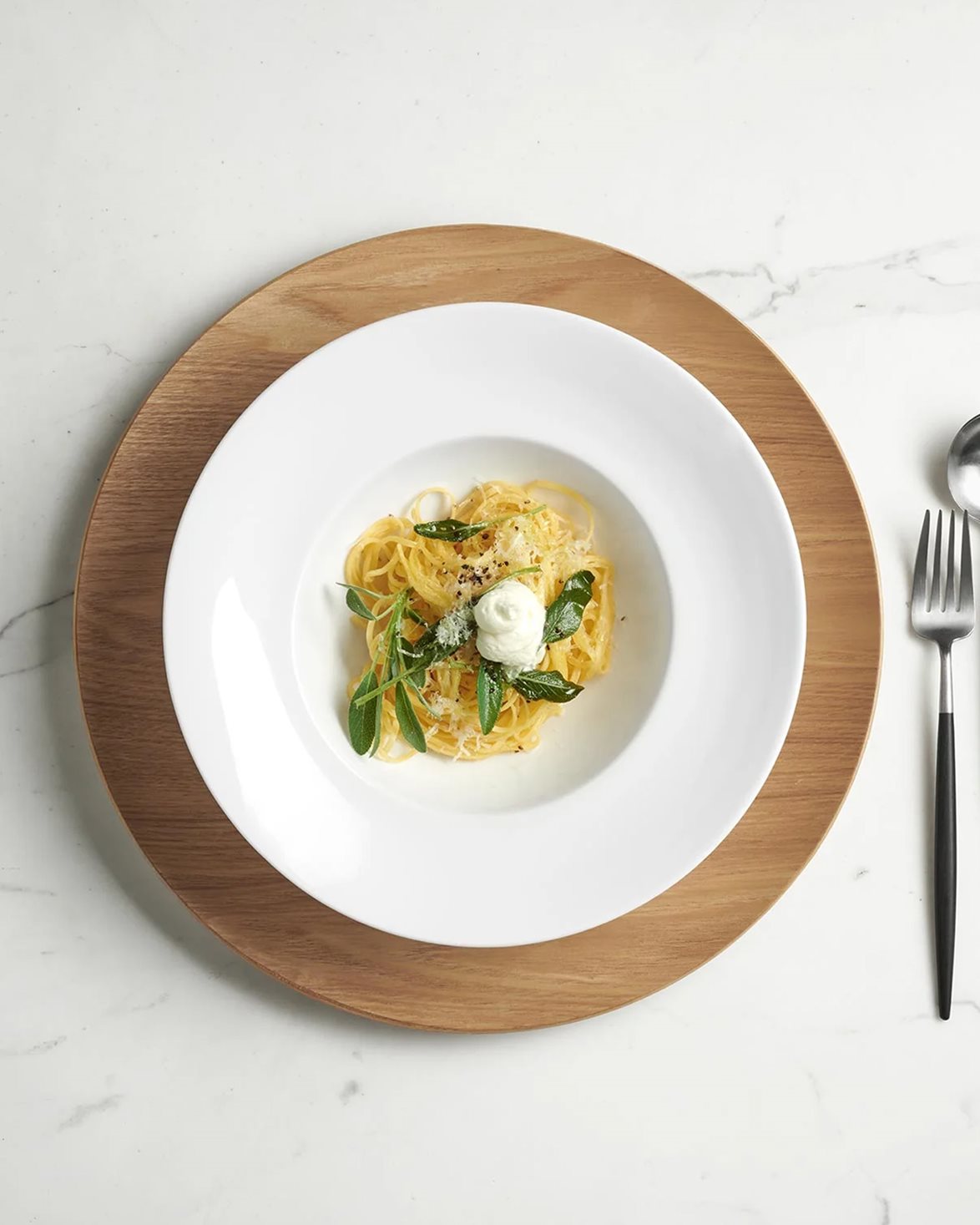 Risotto Gourmet Plate White