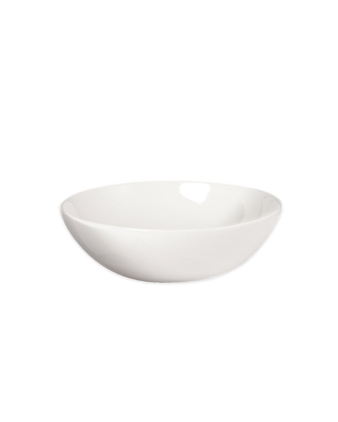Round Bowl M White