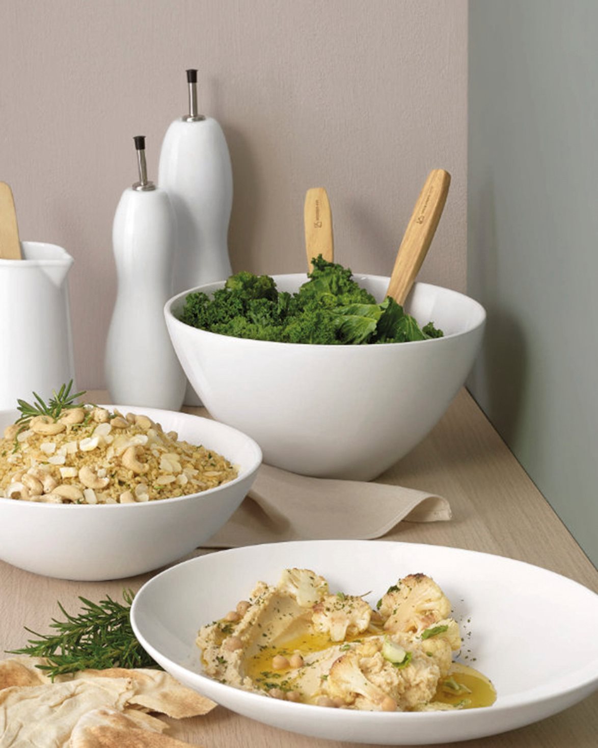 Round Bowl White