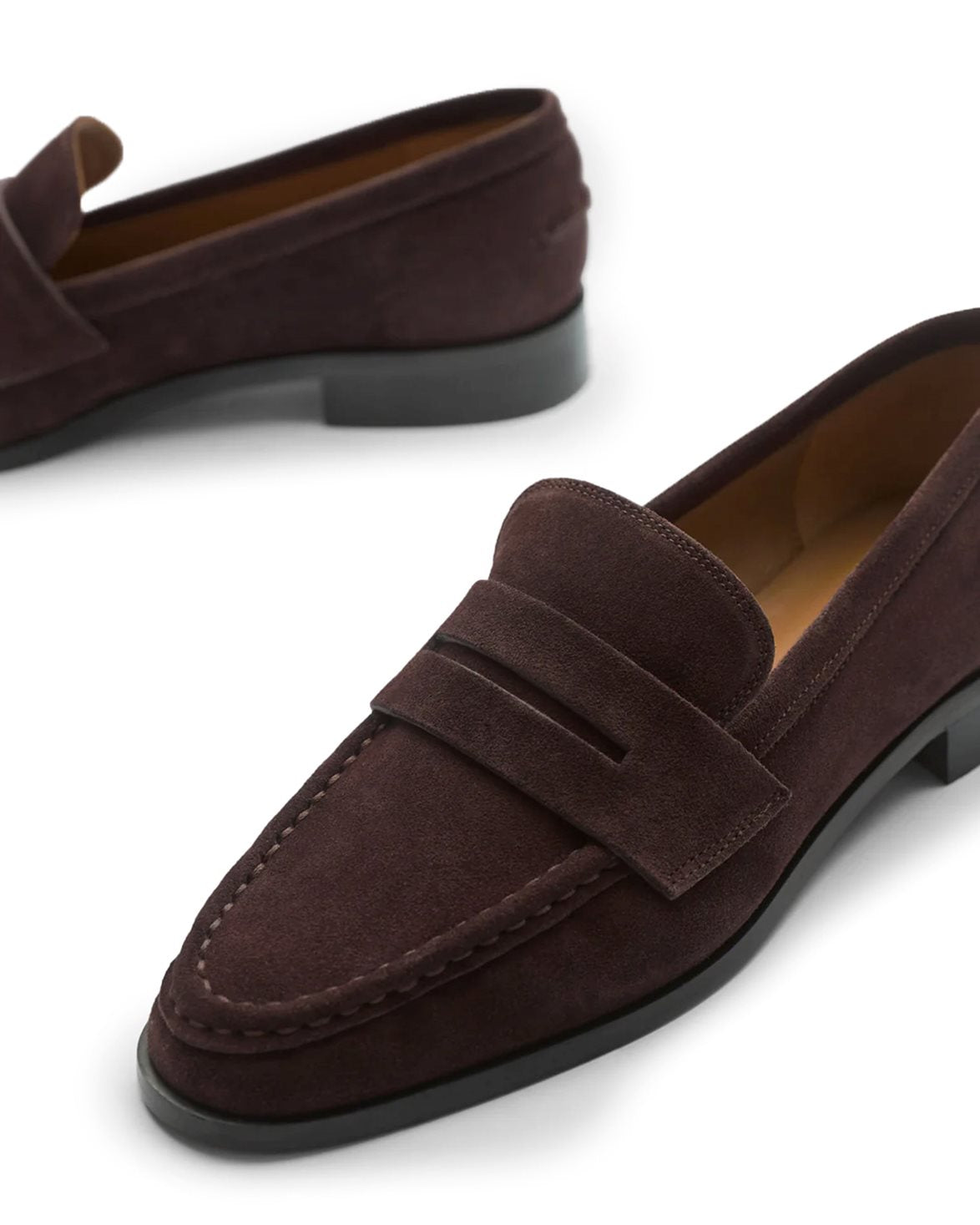 Airola Loafers Walnut Suede