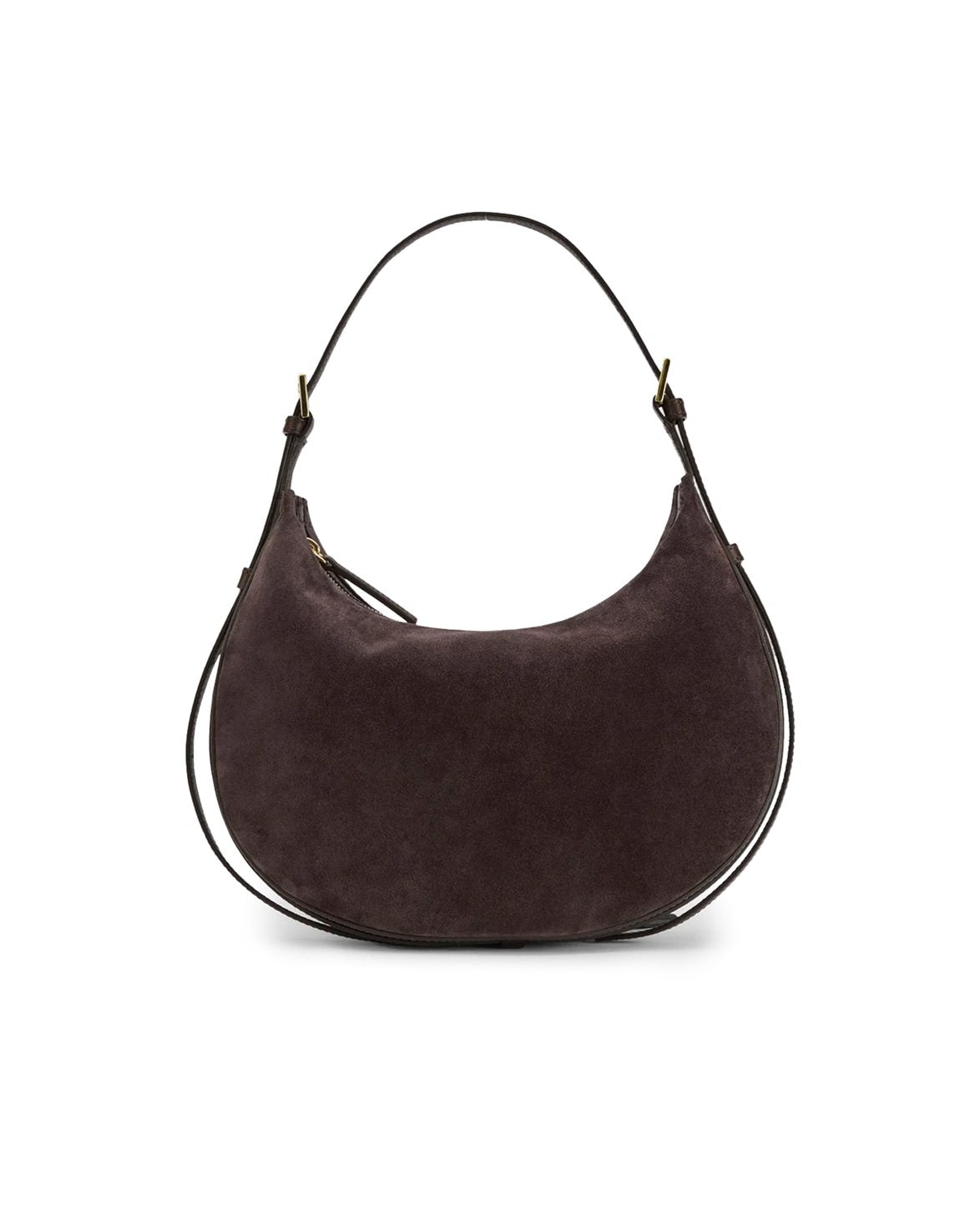 Liveri Small Hobo Bag Walnut Suede