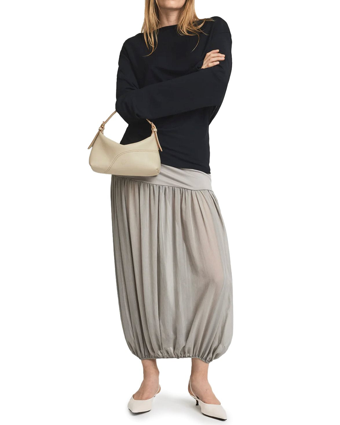 Vadena Mini Handbag Mandorla Grained Calf