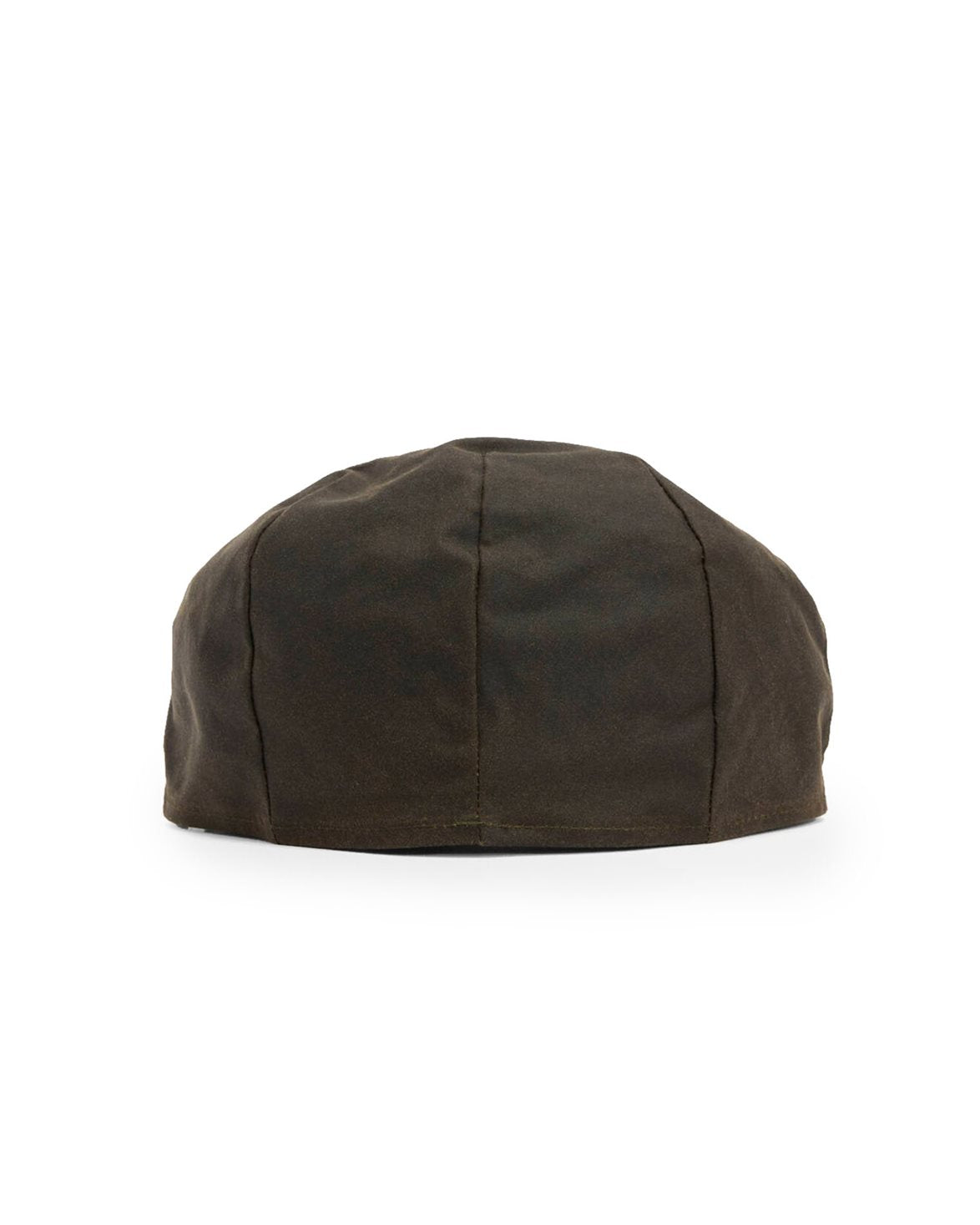 Cheviot Wax Flat Cap Olive