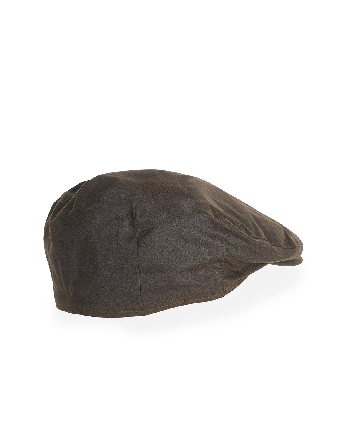 Cheviot Wax Flat Cap Olive