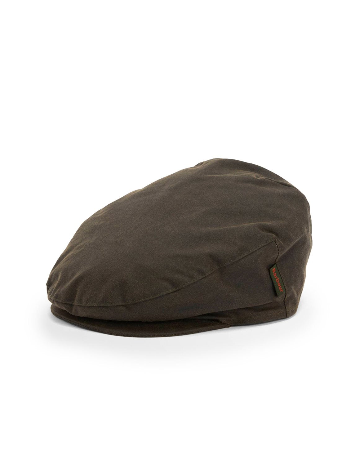 Cheviot Wax Flat Cap Olive