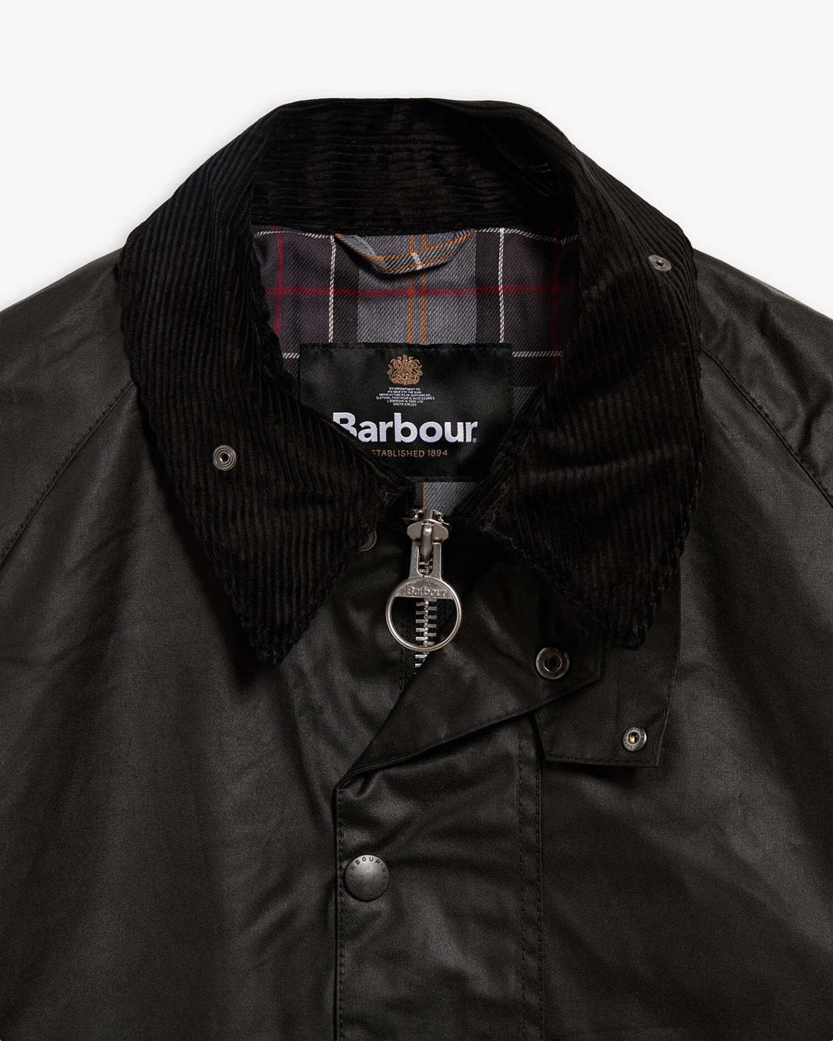 Transport Wax Jacket Black