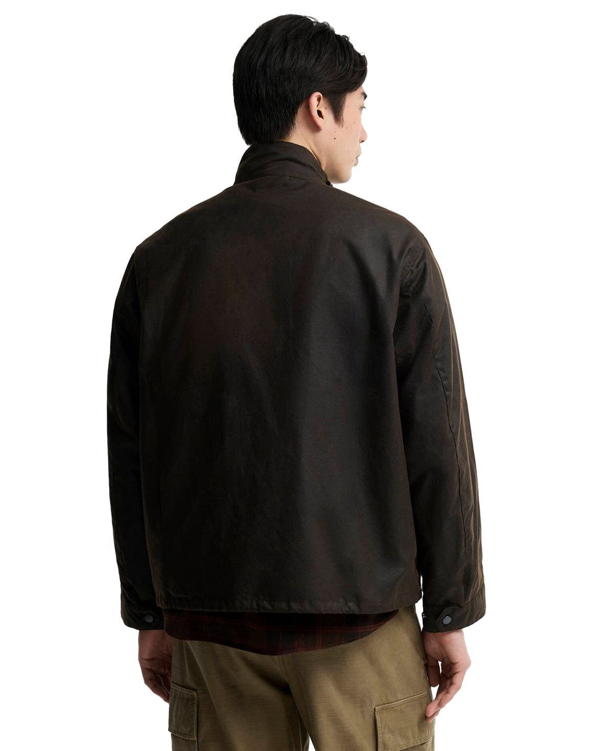 Ursula Wax Jacket Dark Brown