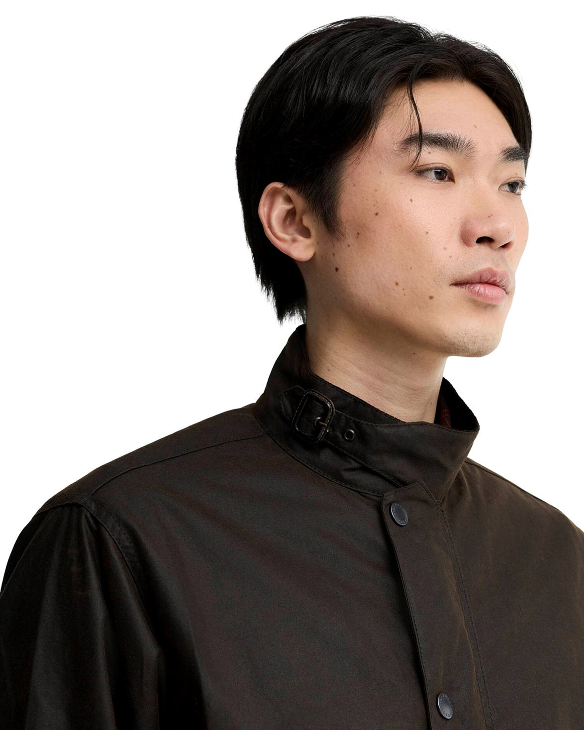 Ursula Wax Jacket Dark Brown