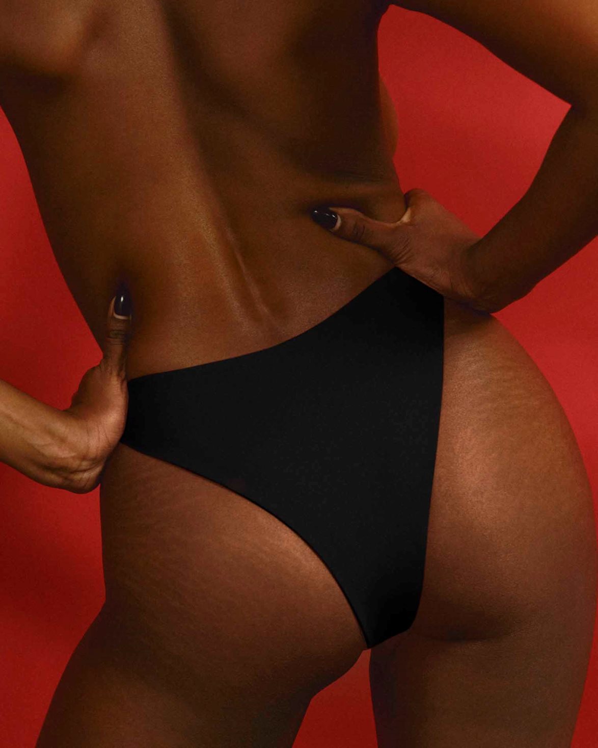 Lou Bikini Bottom Black