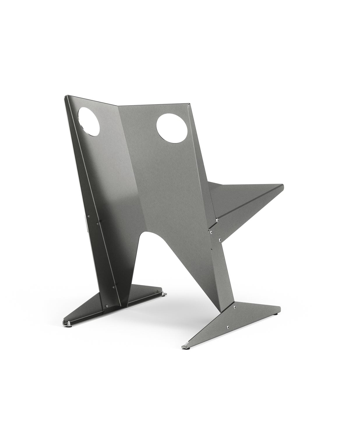 Exxo Armchair Borstad Plåt