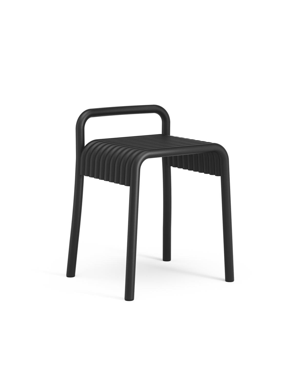 Kane Low Stool Jet Black