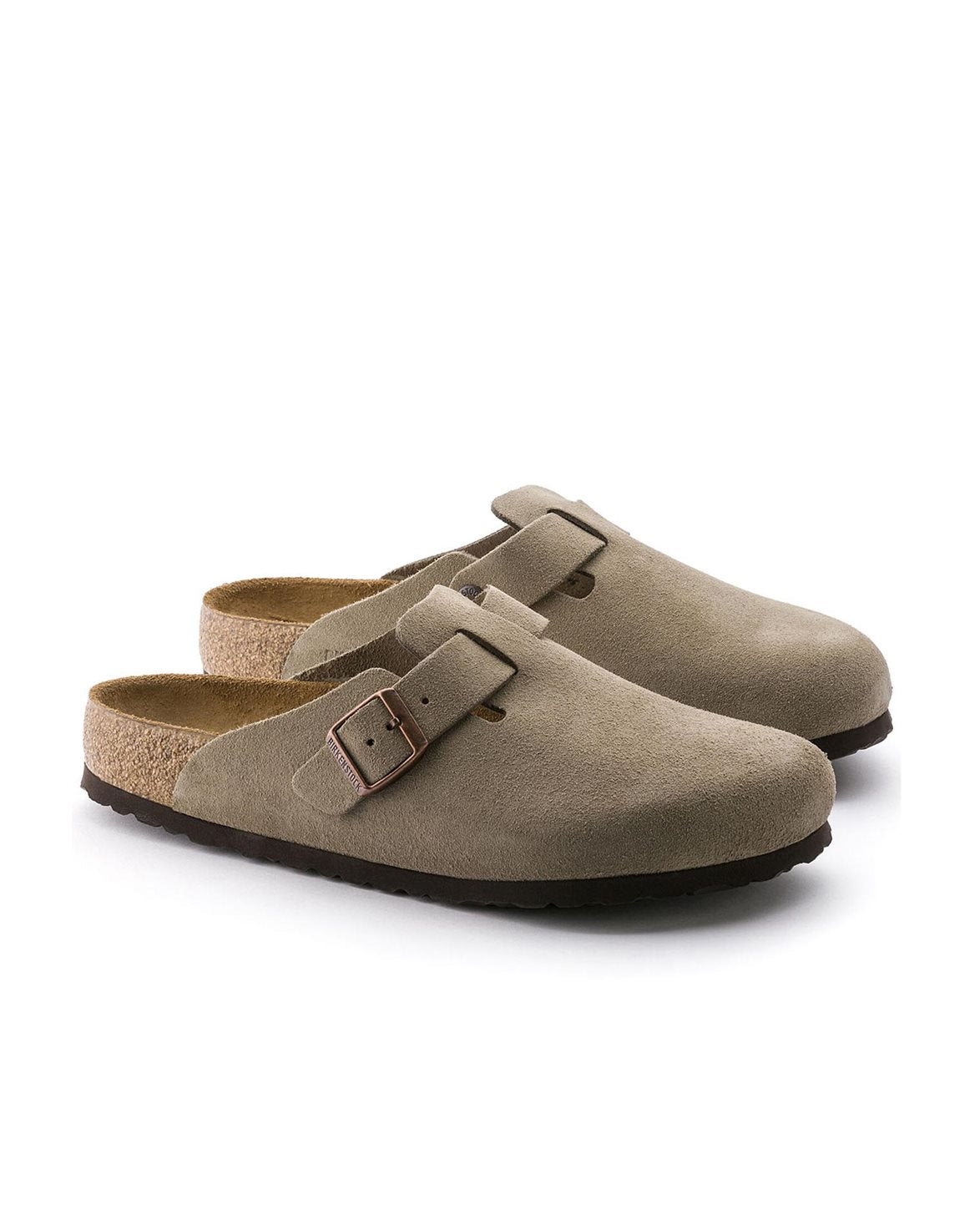 Boston Suede Leather Taupe