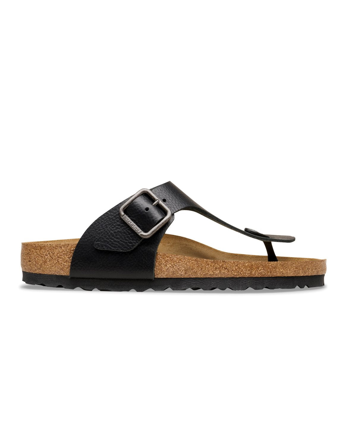Ramses Wire Buckle Leather Vintage Wood Black