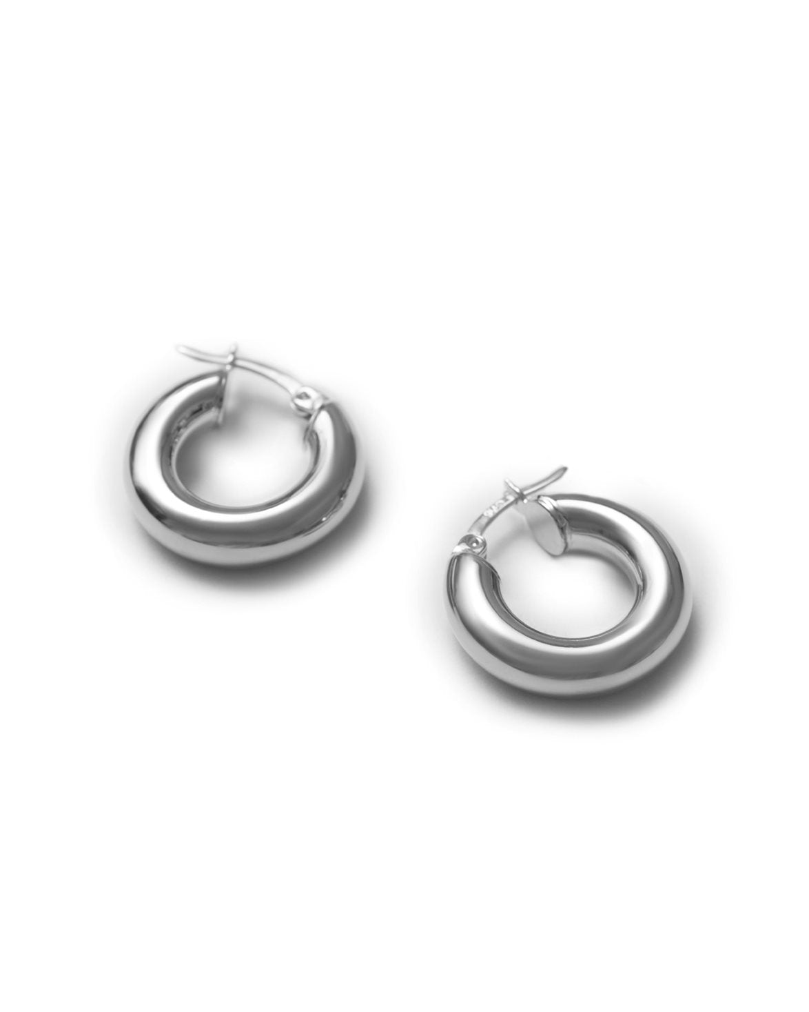 Fat Hoops Silver