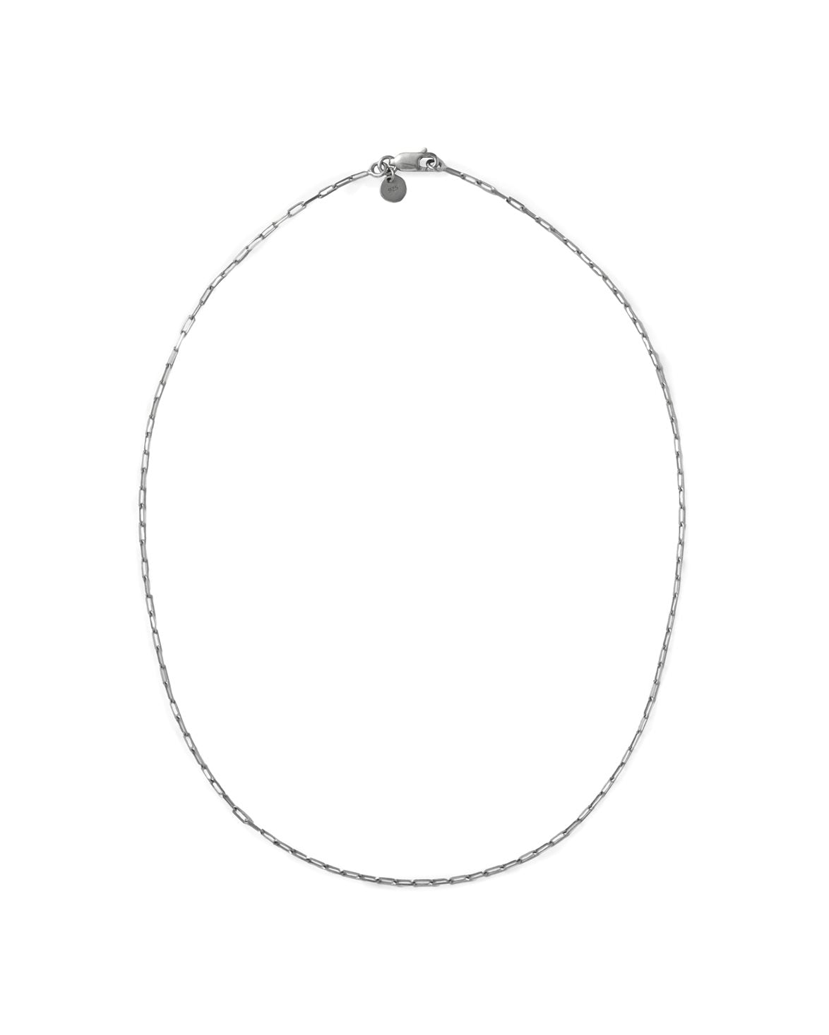 Fine Chain Necklace Silver