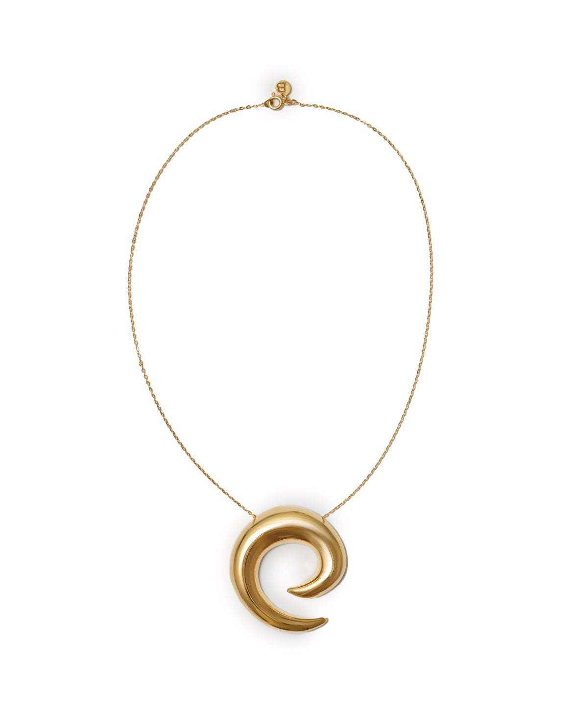 Mini Saturn Necklace Gold