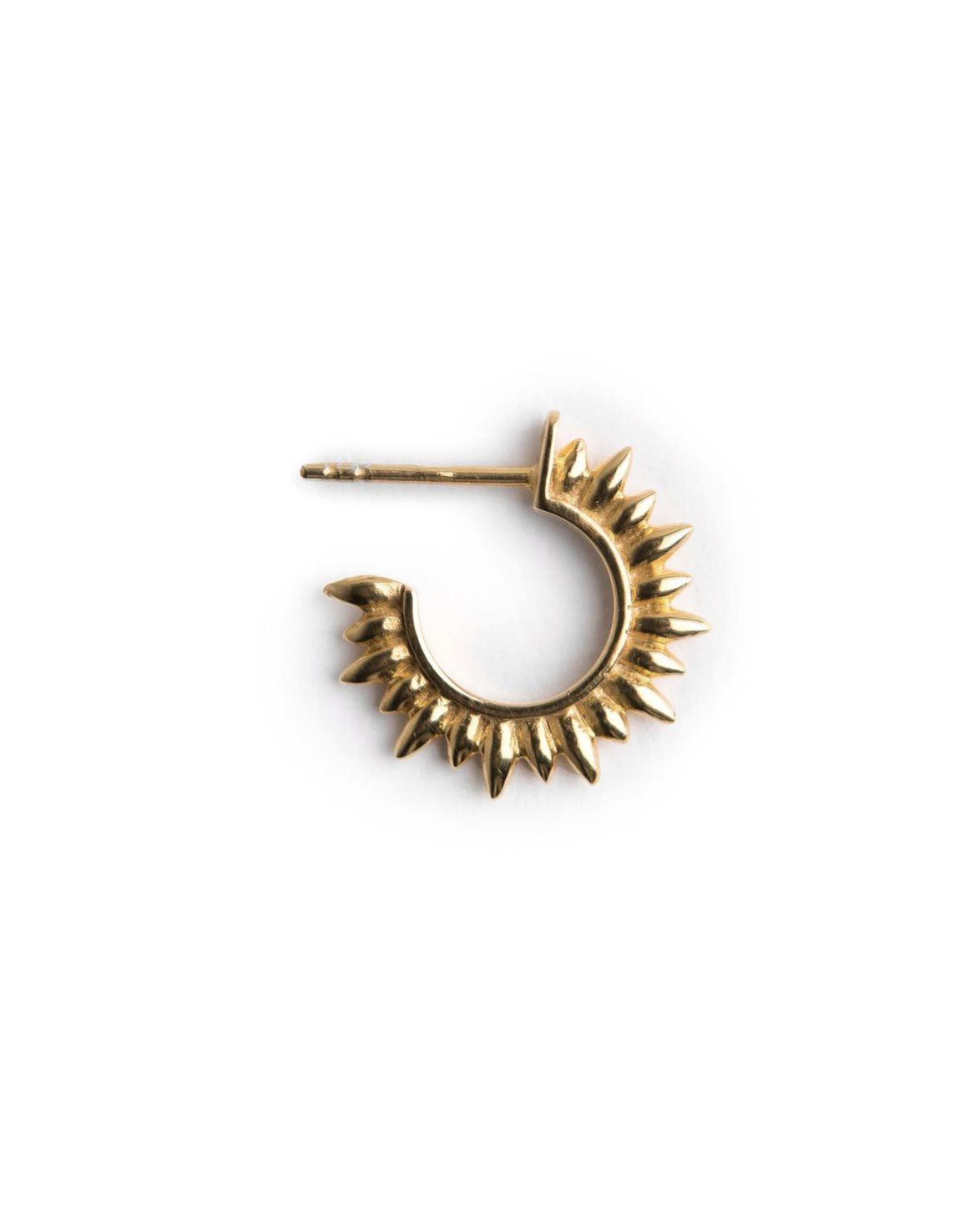 Mini Sun Hoops Gold