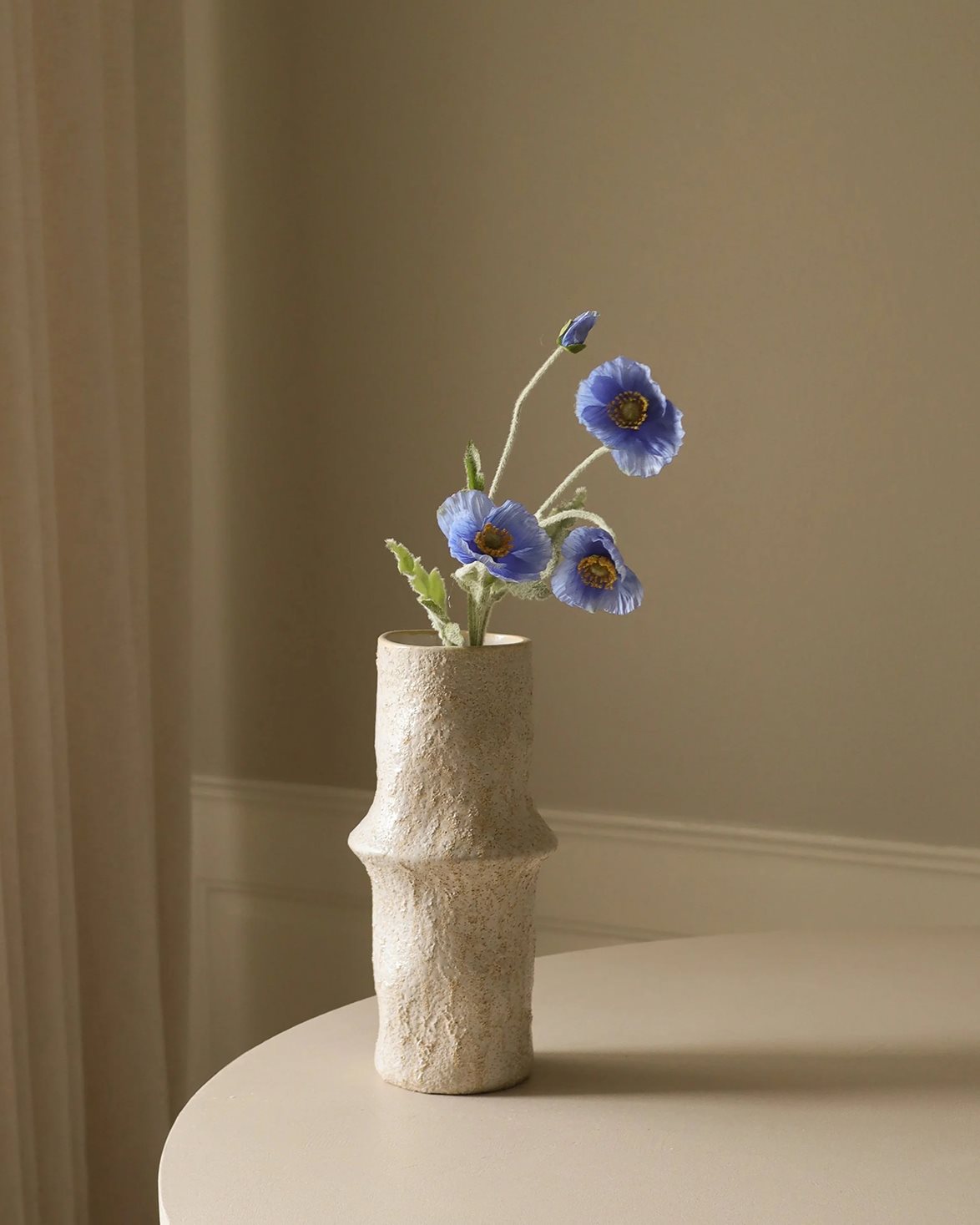 Poppy Flower Blue