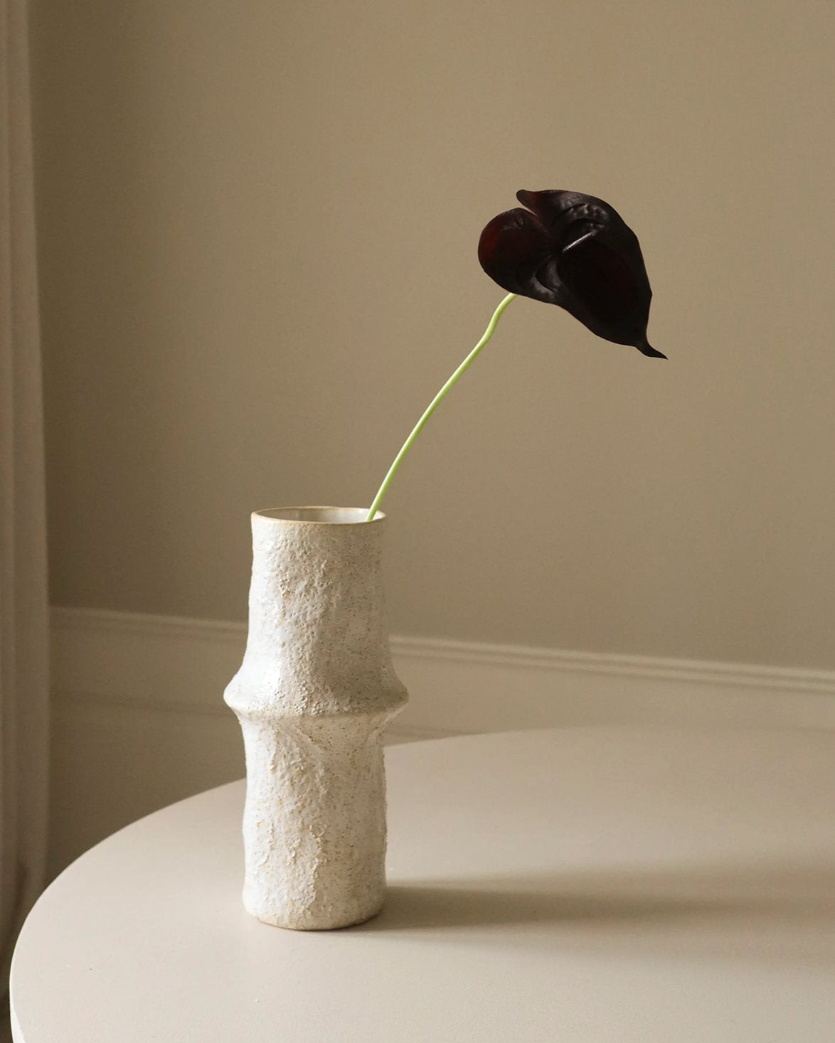 Small Anthurium Flower Black