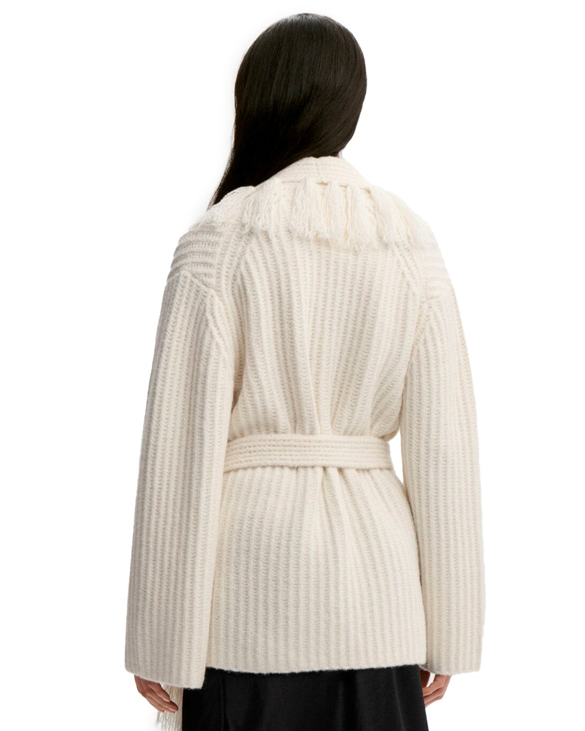 Candela Wrap Cardigan Soft White
