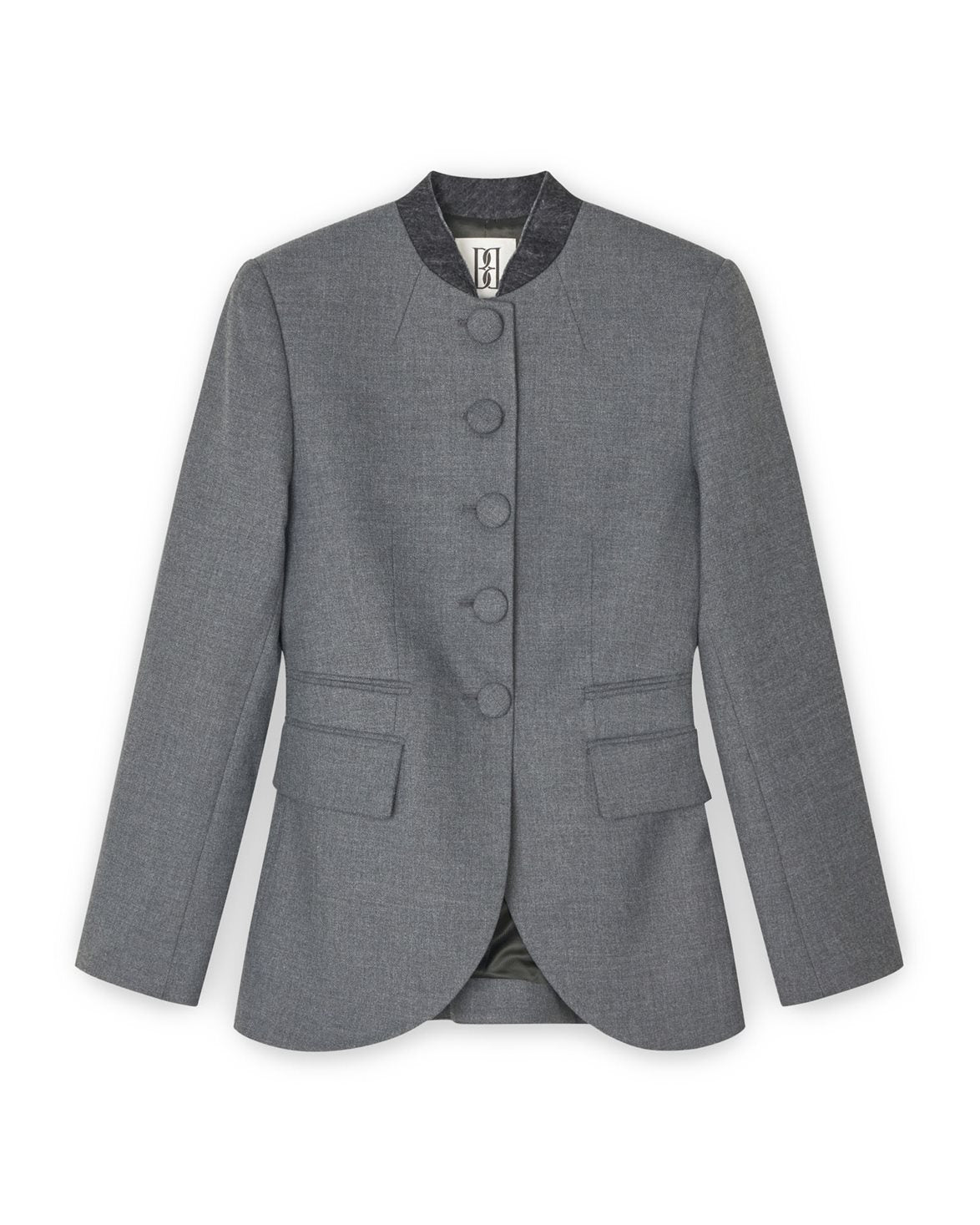 Claye Blazer Dark Grey Melan