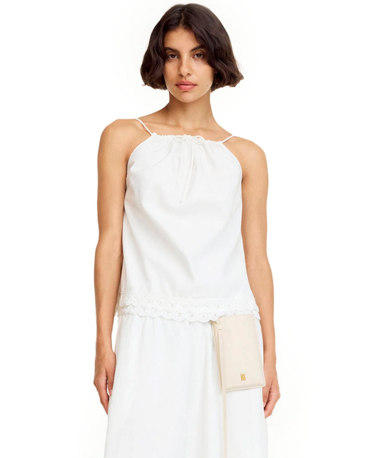Elle Top Soft White